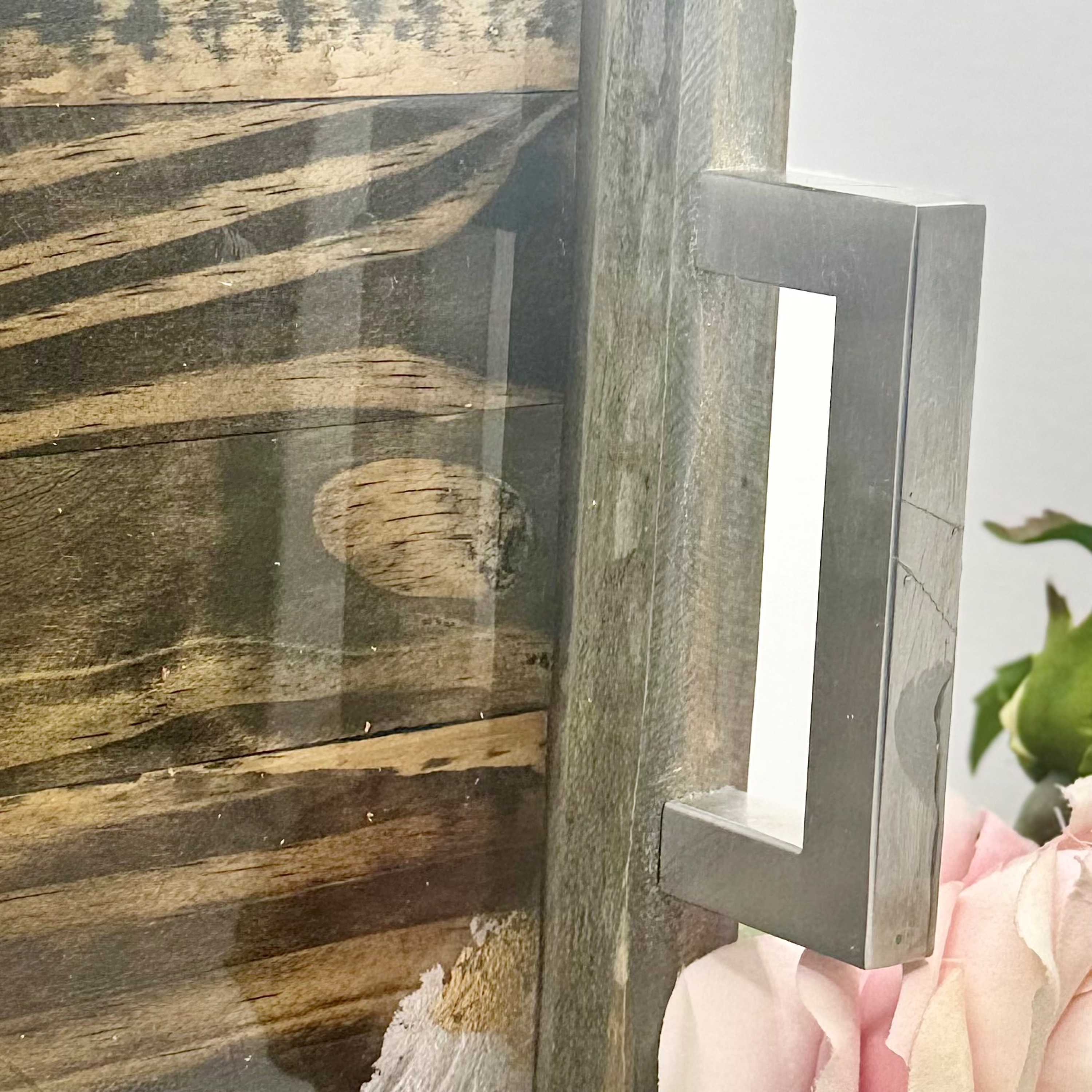 Lunar Glow Wooden Tray