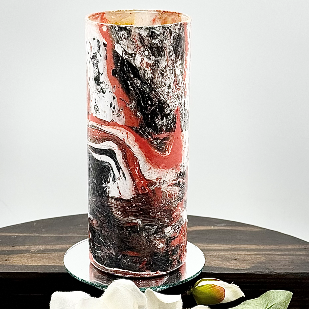 Magma Flow Glass Vase Collection