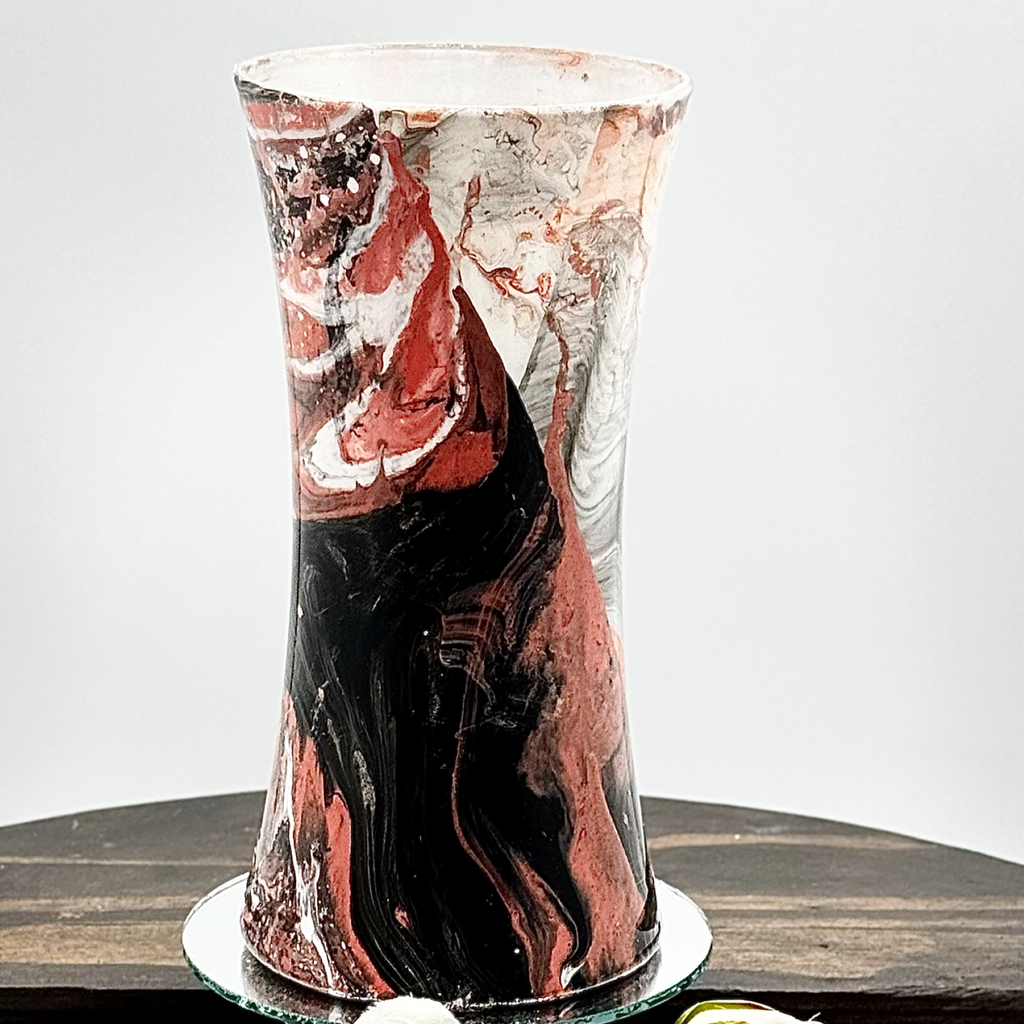 Magma Flow Glass Vase Collection
