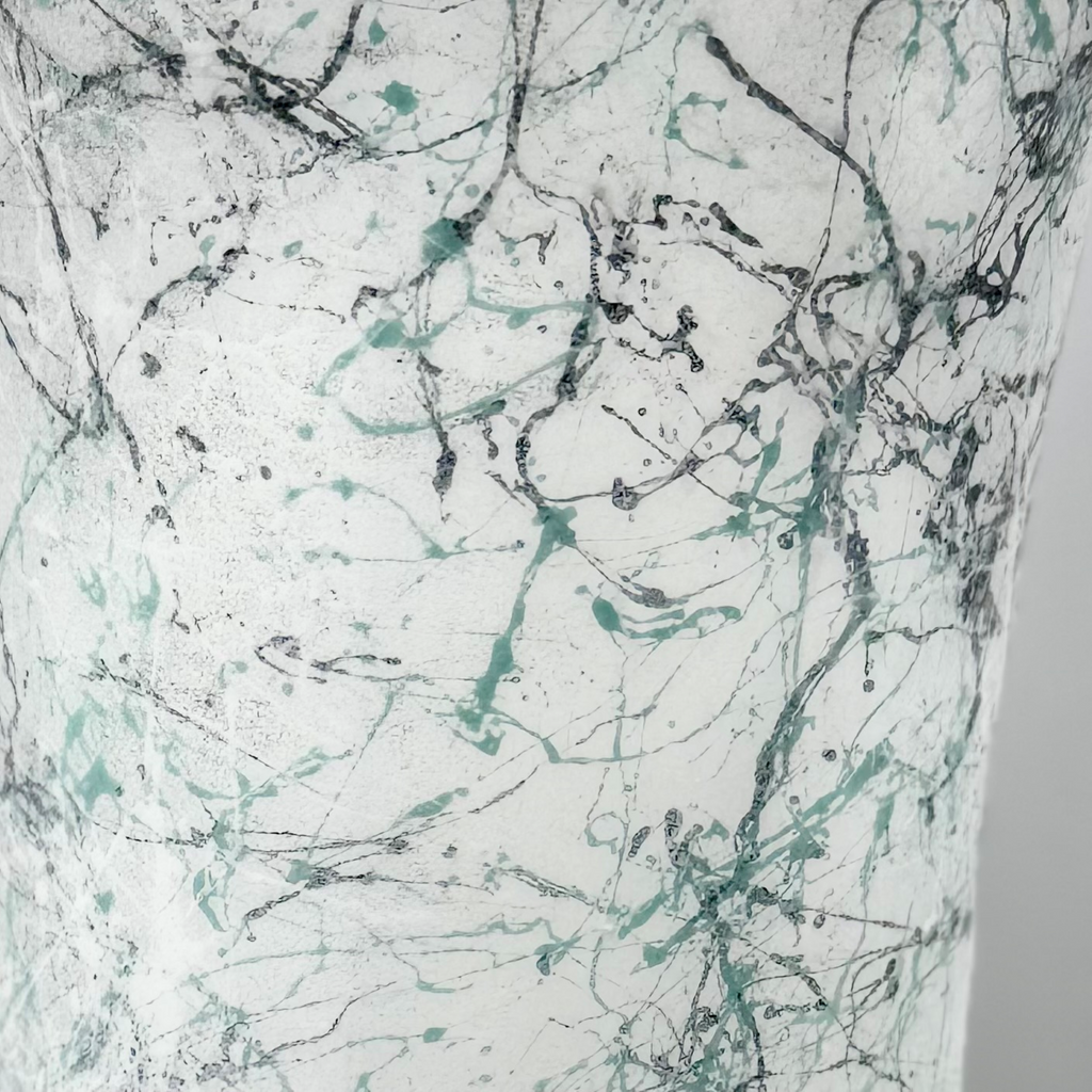 Marbled Mist Glass Vase Collection