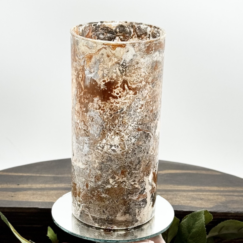 Marble River Glass Vase Collection