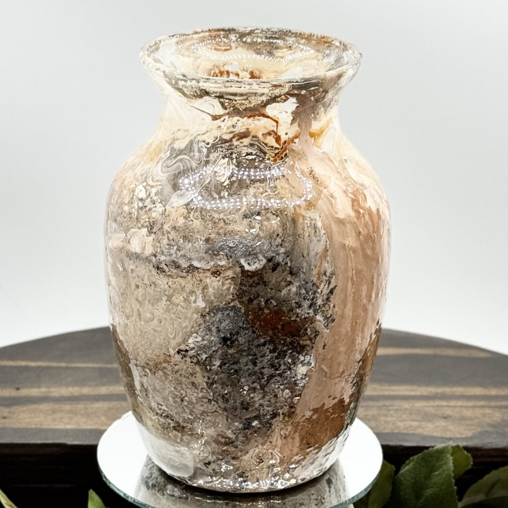 Marble River Glass Vase Collection