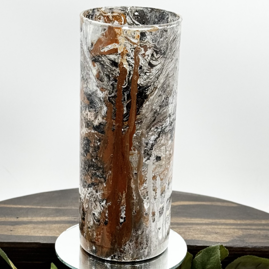 Marble River Glass Vase Collection