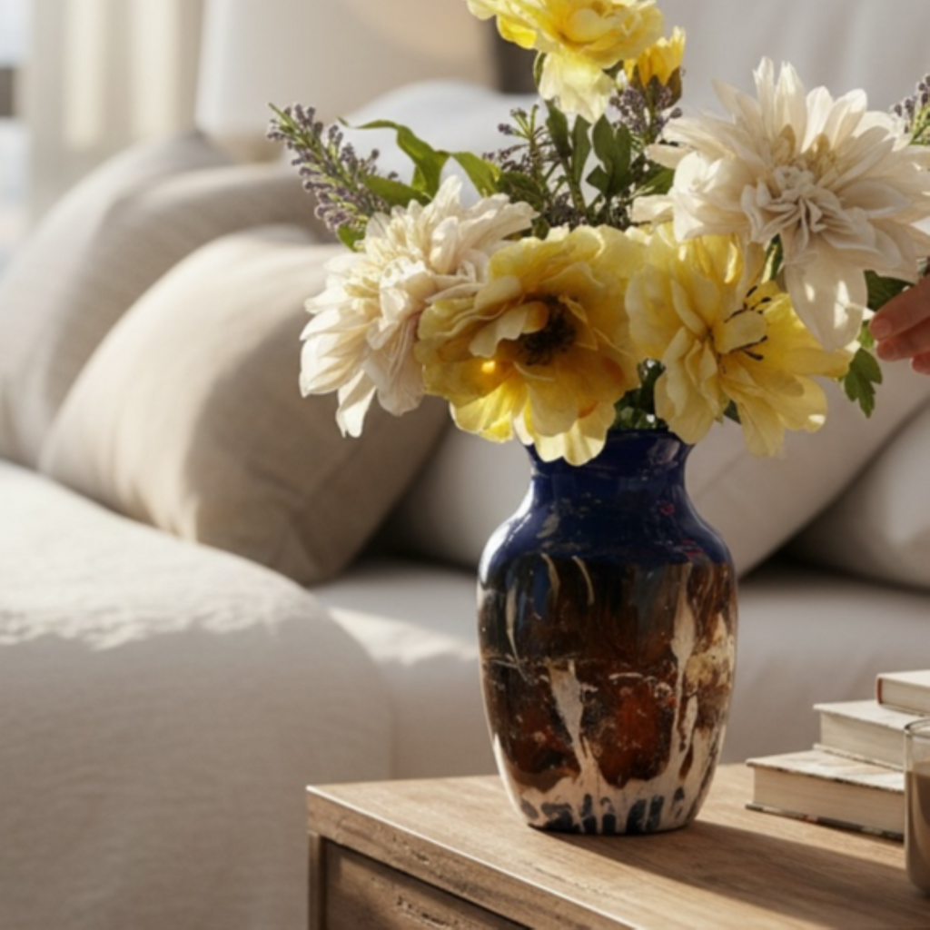 Mediterranean Dream Glass Vase Collection