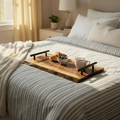 Midnight Live Edge Wooden Tray