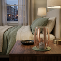 Mixed-Metal Stemless Wine Glass