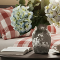 Moonlit Metal Glass Vase Collection