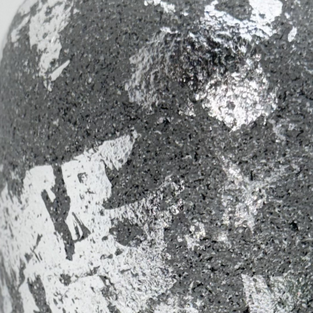 Moonlit Metal Glass Vase Collection