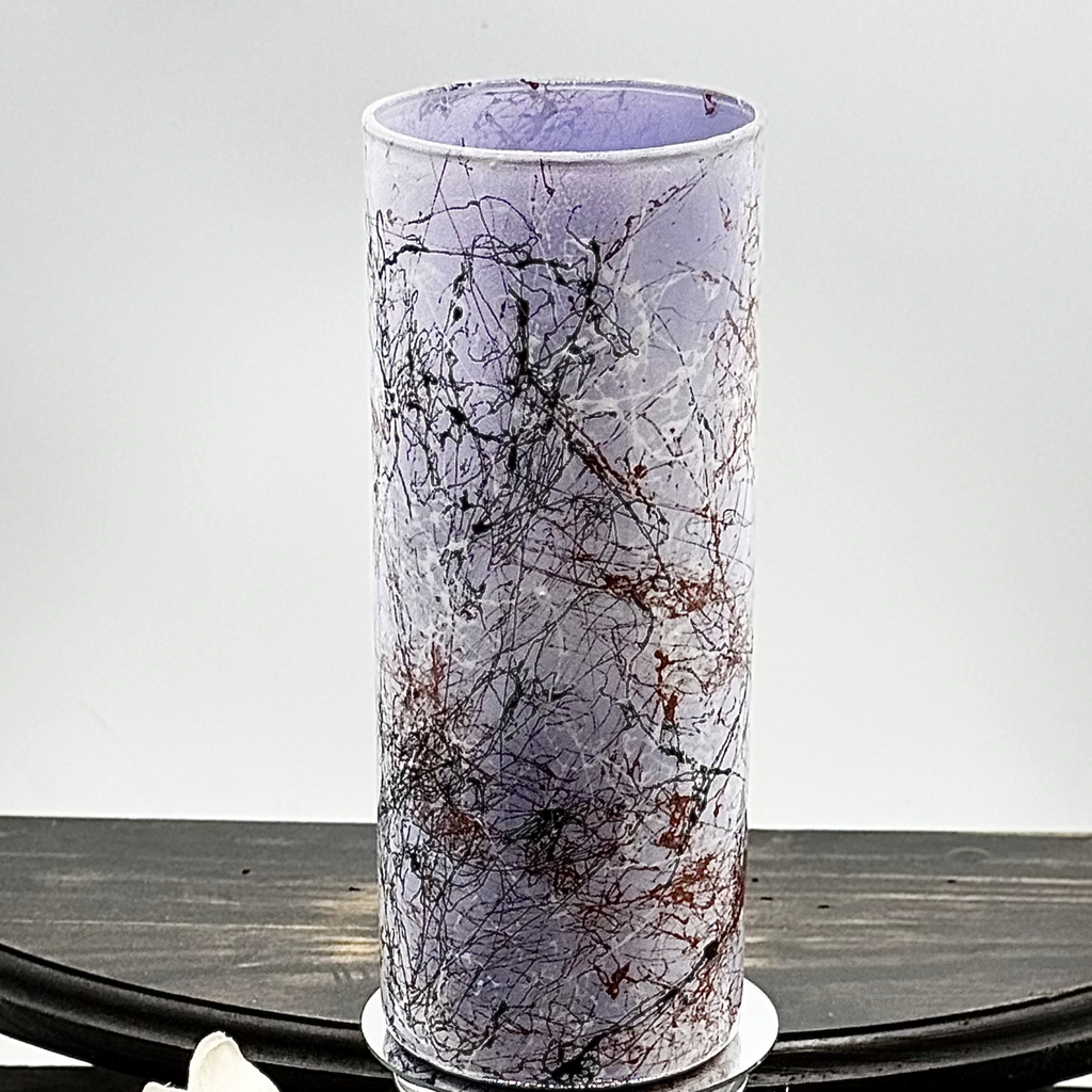 Orchid Web Glass Vase Collection