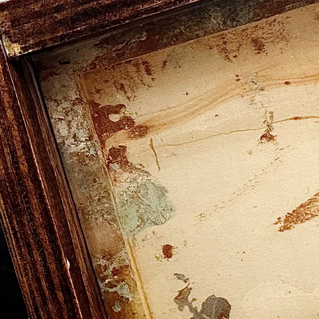 Parchment Wooden Tray