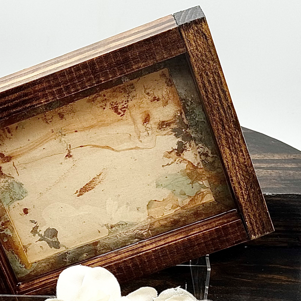 Parchment Wooden Tray