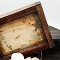 Parchment Wooden Tray