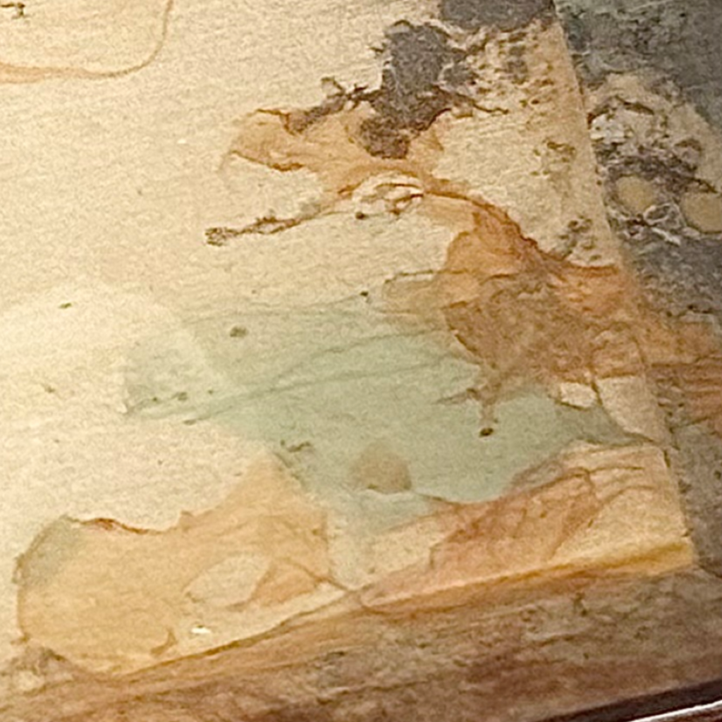 Parchment Wooden Tray