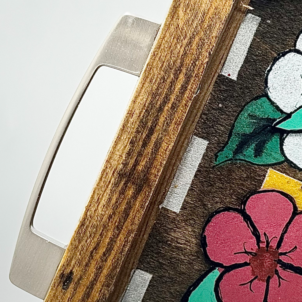 Patchwork Garden Wooden Tray