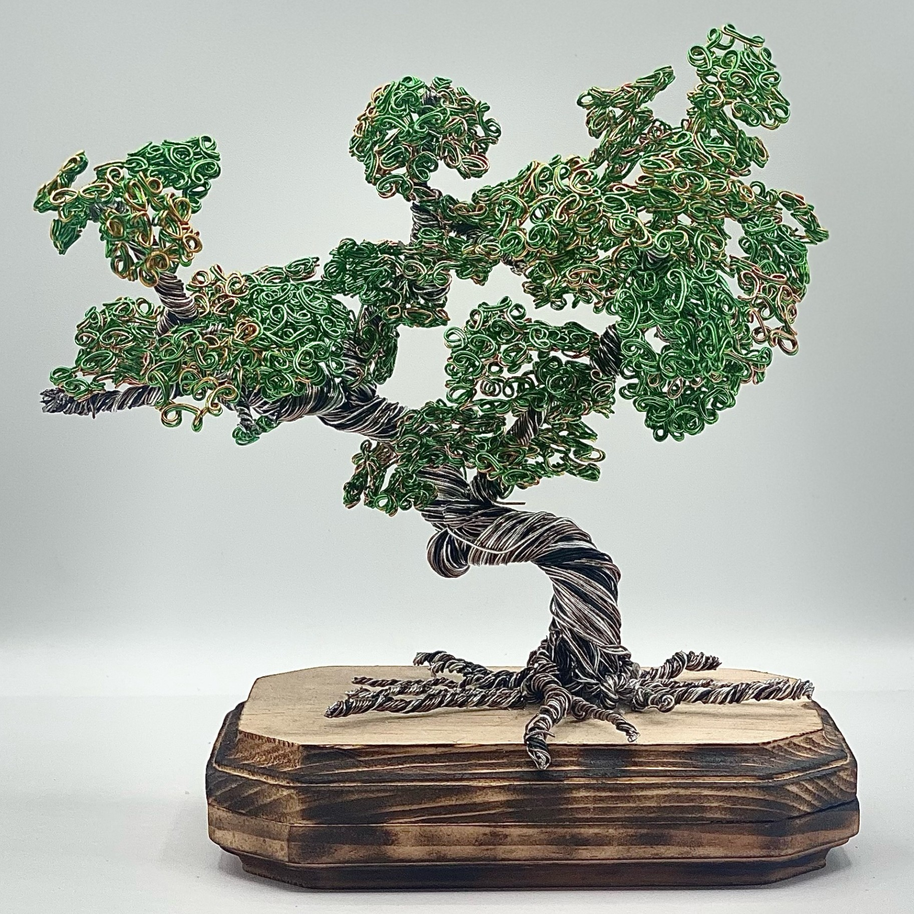 Radiant Arbor — Wire Tree Sculpture (2024)v