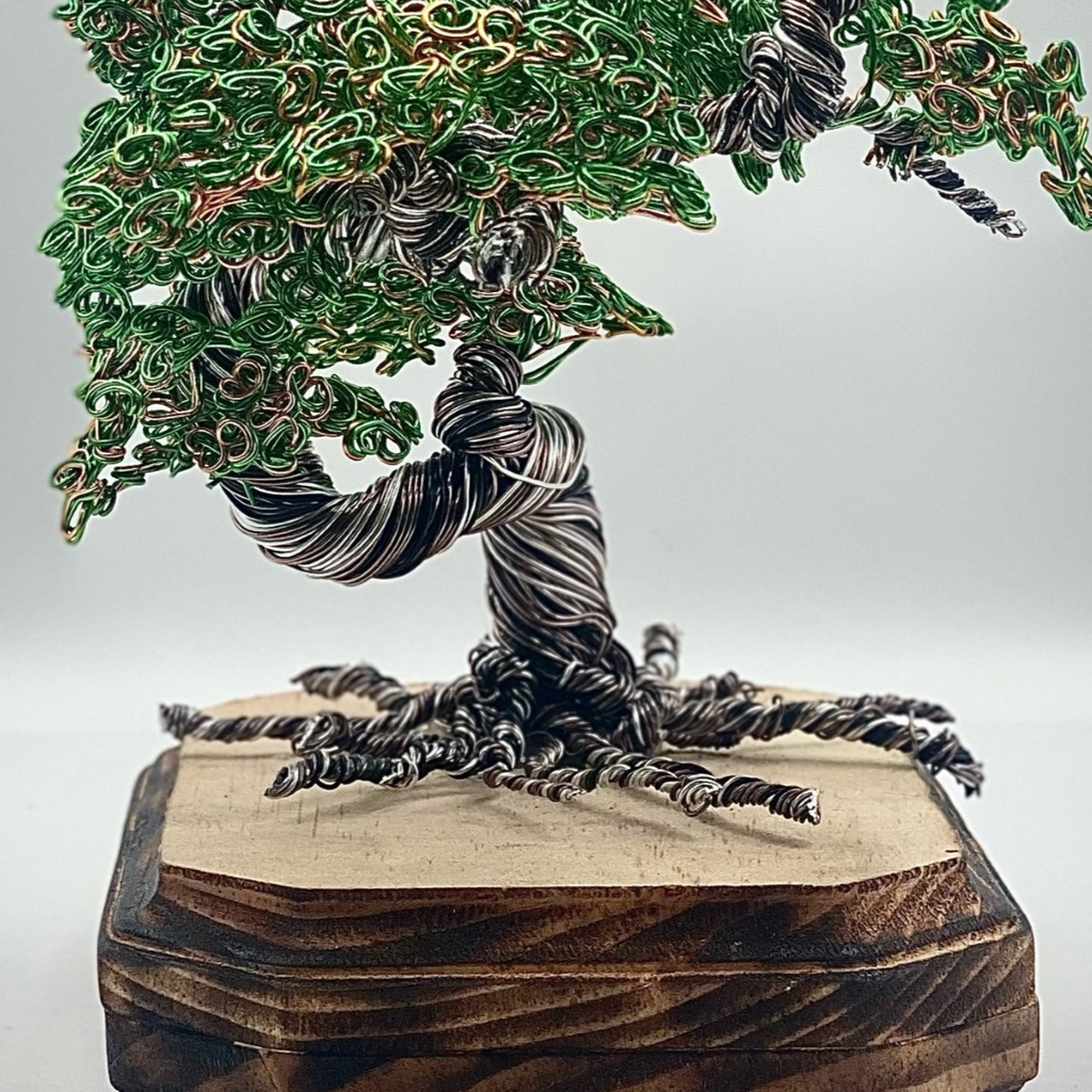 Radiant Arbor — Wire Tree Sculpture (2024)v
