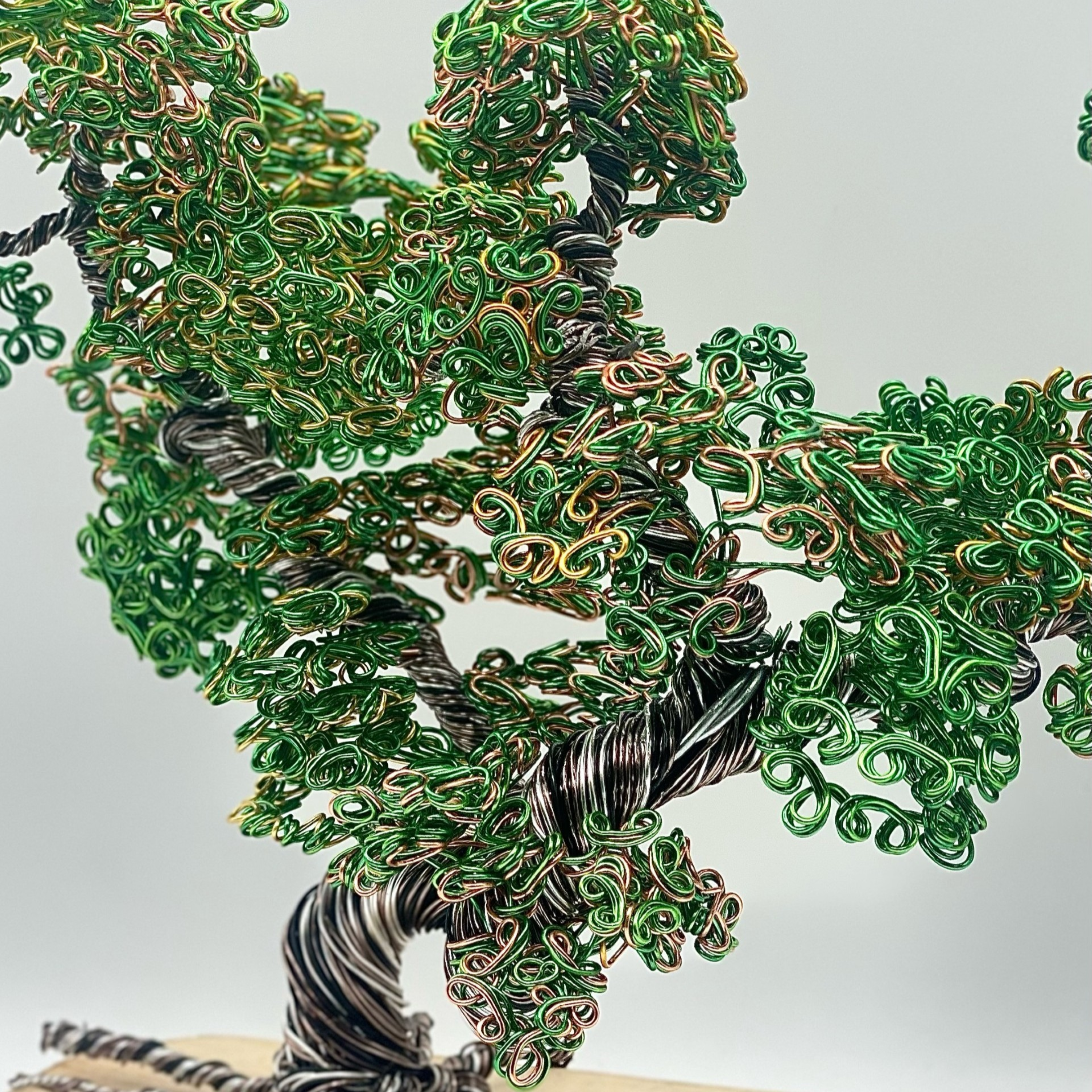 Radiant Arbor — Wire Tree Sculpture (2024)v