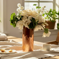 Rustic Patina Glass Vase Collection