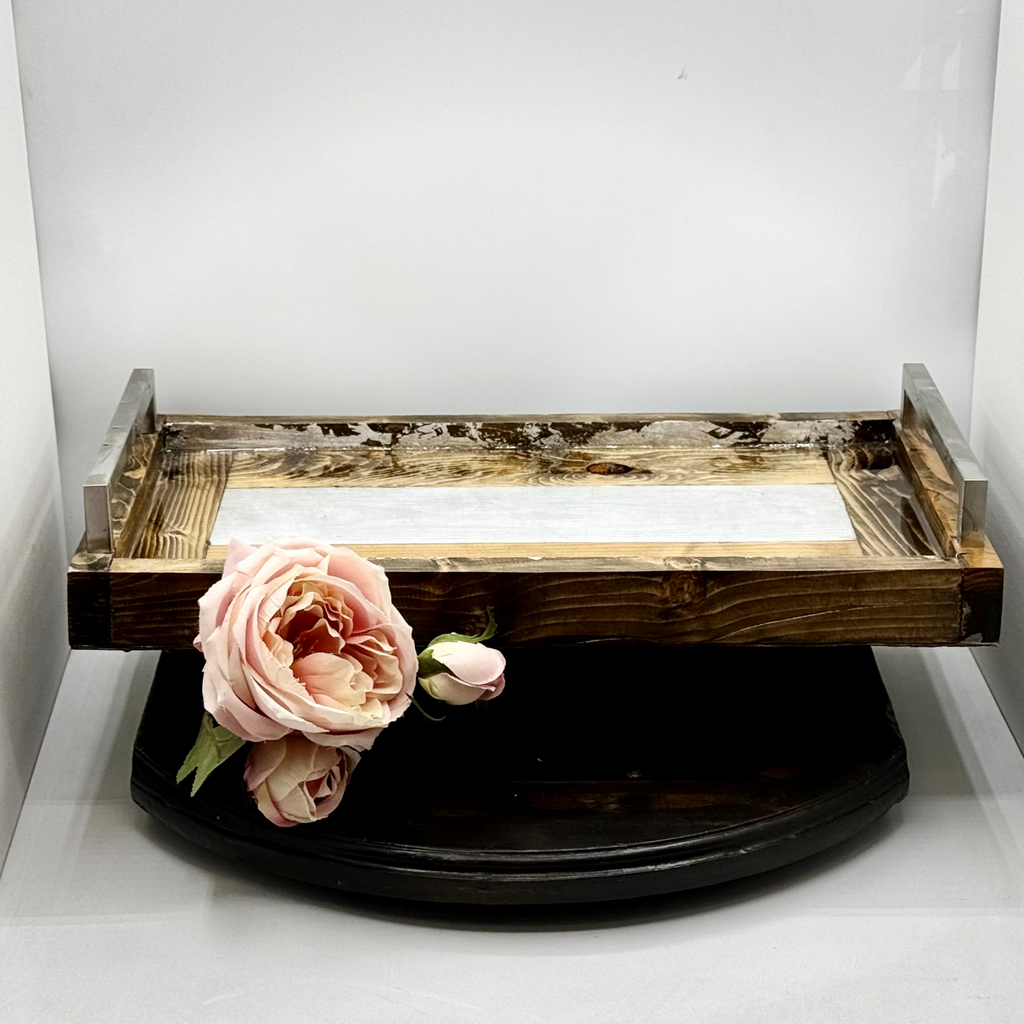 Silver Lining Wooden Tray Collection