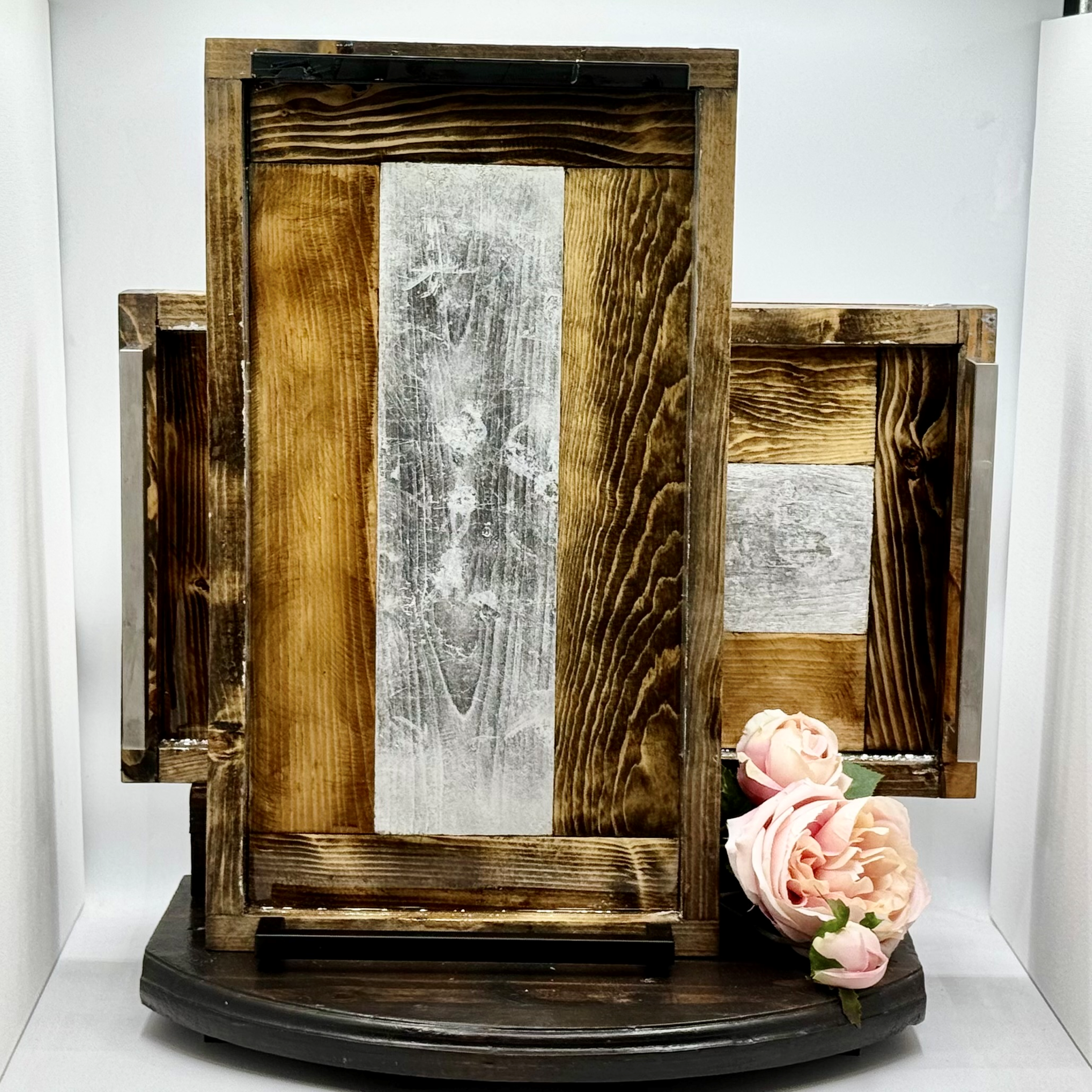 Silver Lining Wooden Tray Collection