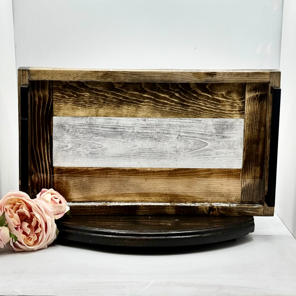 Silver Lining Wooden Tray Collection