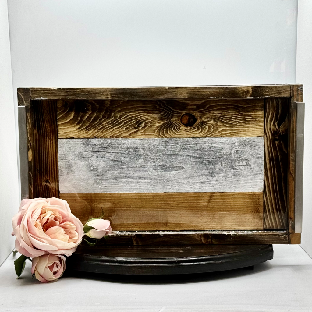 Silver Lining Wooden Tray Collection