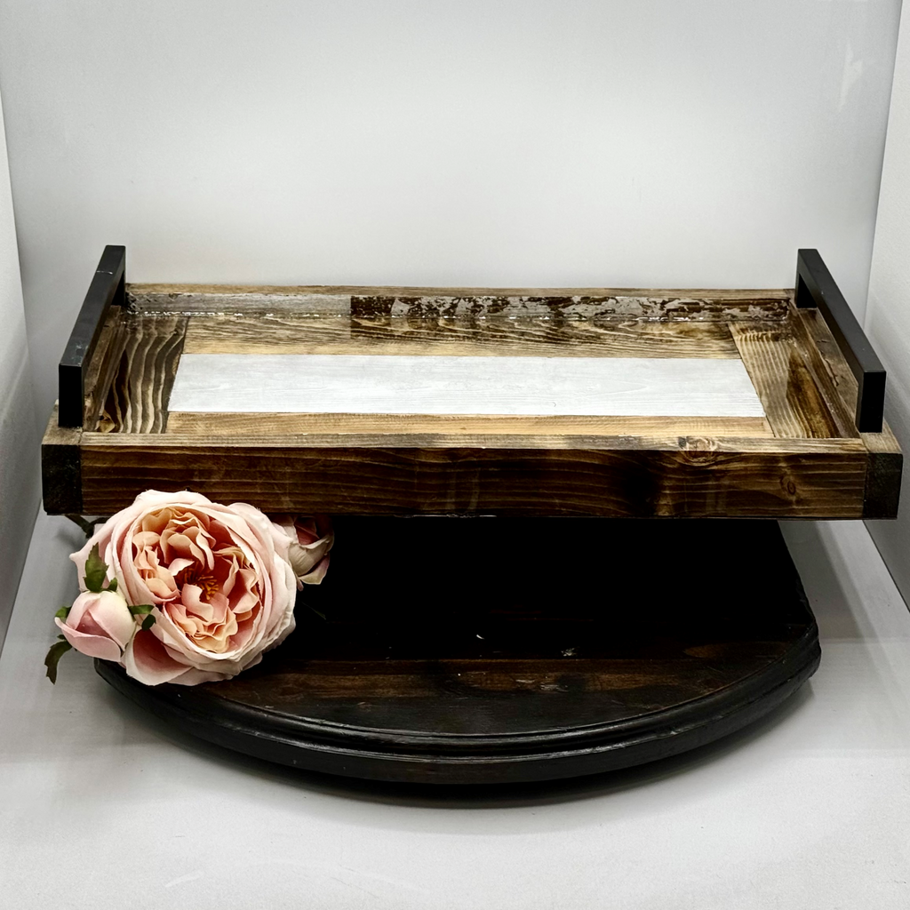 Silver Lining Wooden Tray Collection