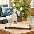 Silver Tide Live Edge Wooden Tray