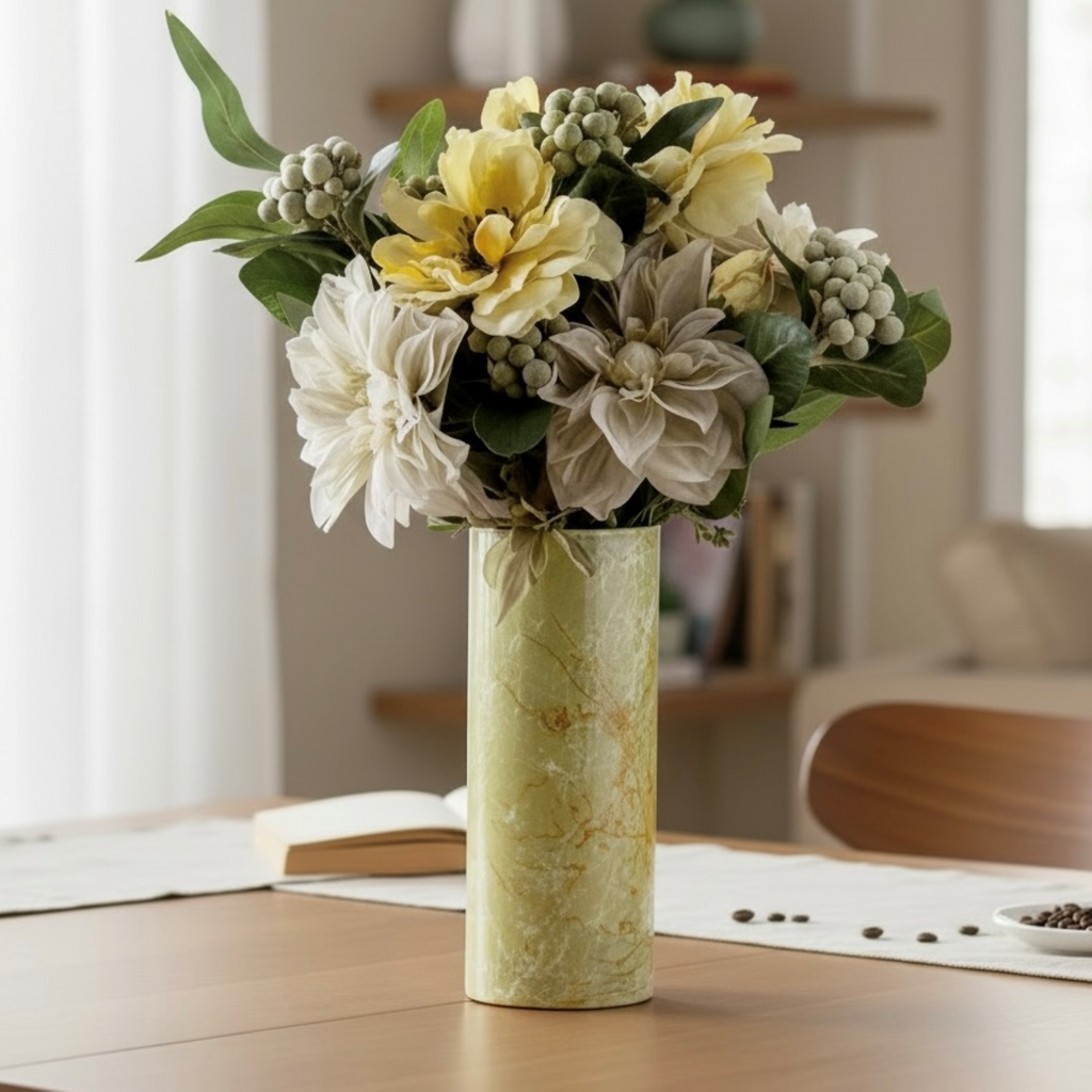 Solar Marble Glass Vase Collection