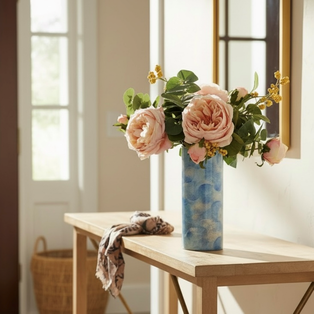 Spring Cloud Glass Vase Collection