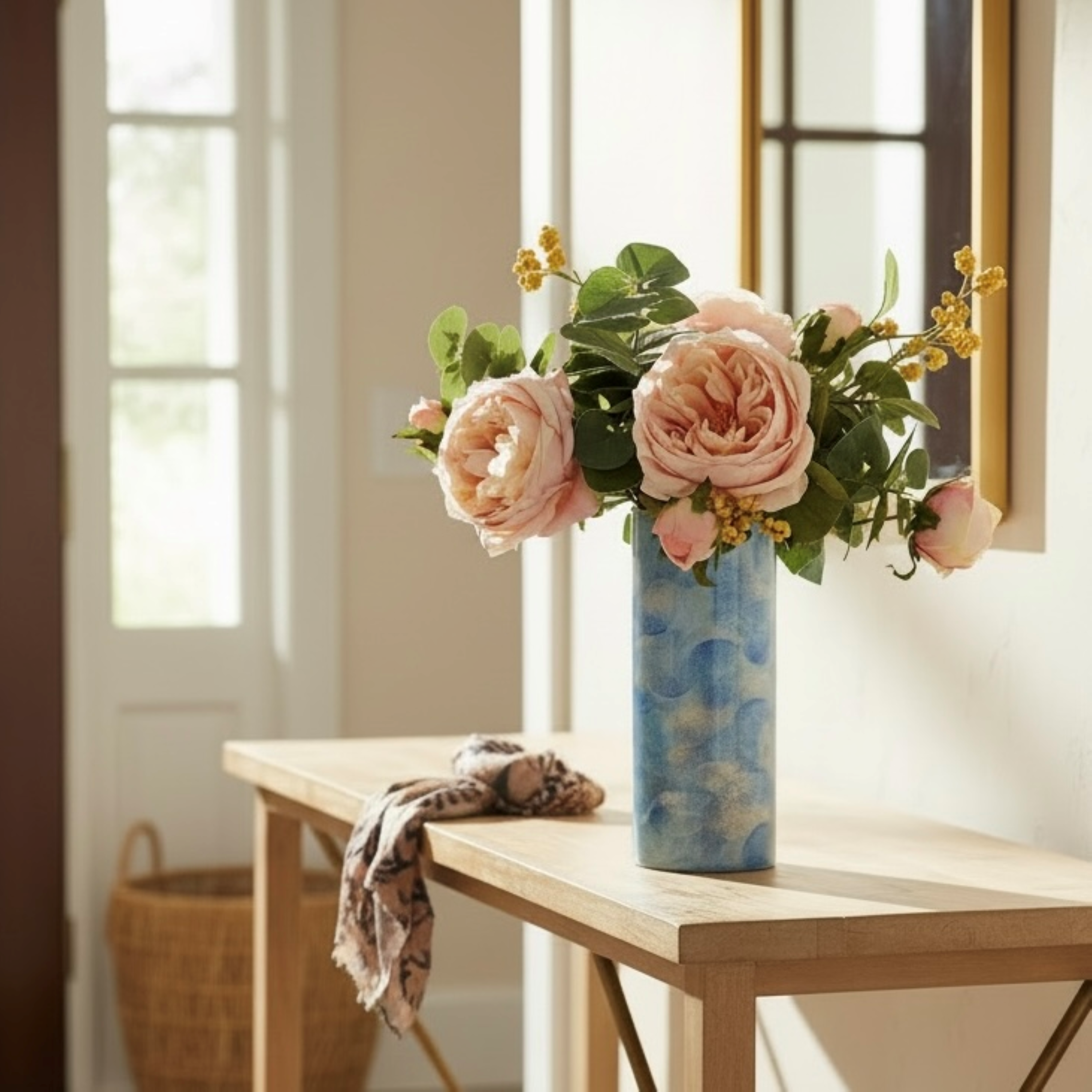 Spring Cloud Glass Vase Collection