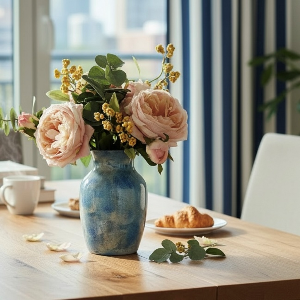 Spring Cloud Glass Vase Collection