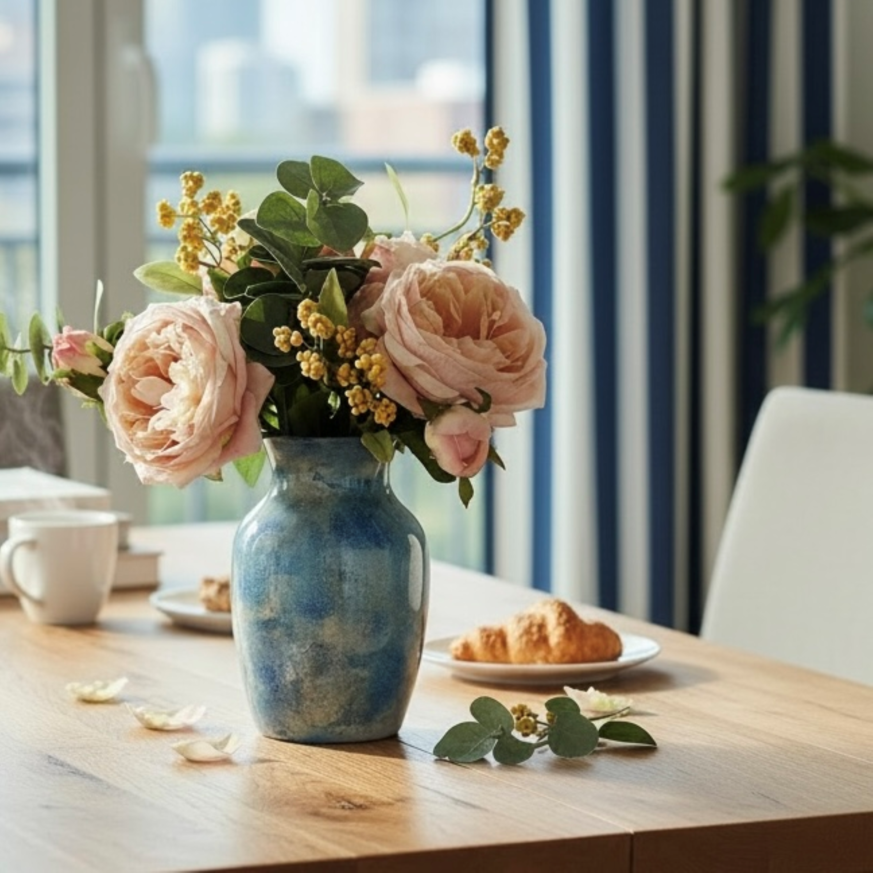Spring Cloud Glass Vase Collection