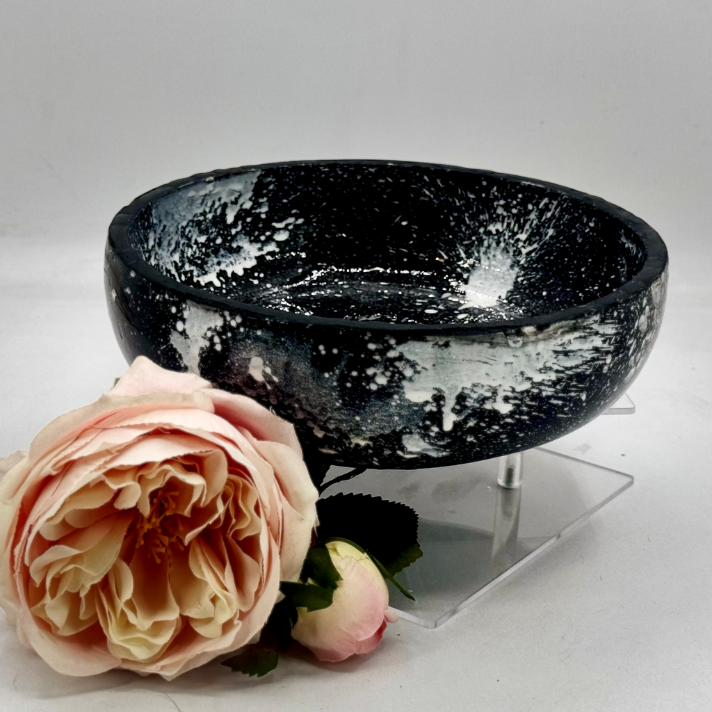 Starlight Black Cement Bowl