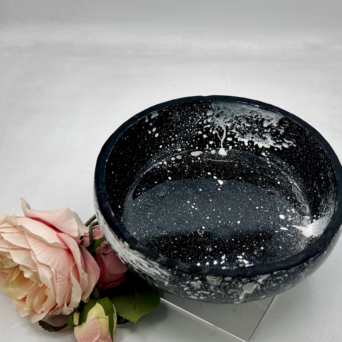 Starlight Black Cement Bowl