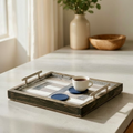 Sterling Mosaic Wooden Tray