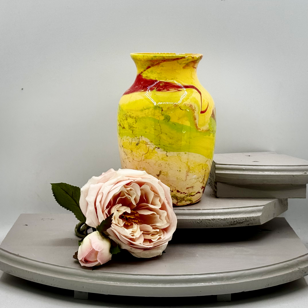 Sun-Baked Glass Vase Collection