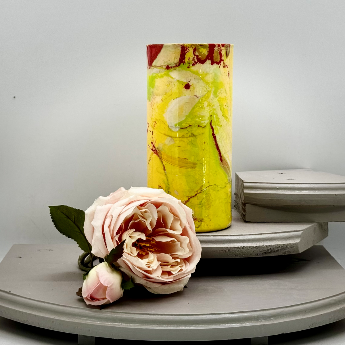 Sun-Baked Glass Vase Collection