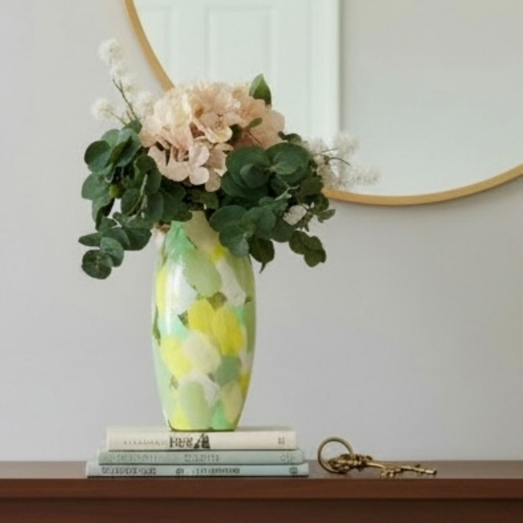 Citrus Mint Glass Vase Collection