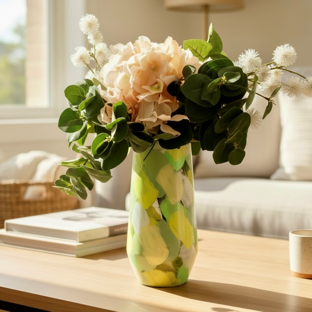Citrus Mint Glass Vase Collection