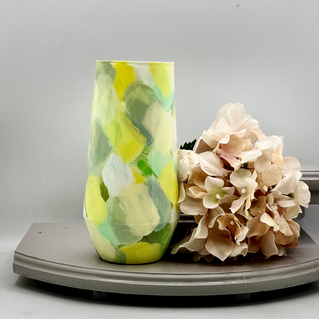 Citrus Mint Glass Vase Collection
