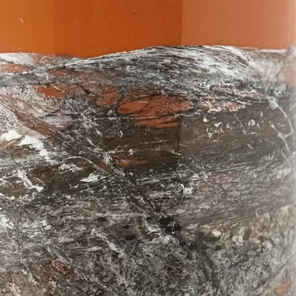 Sunset Marble Glass Vase Collection