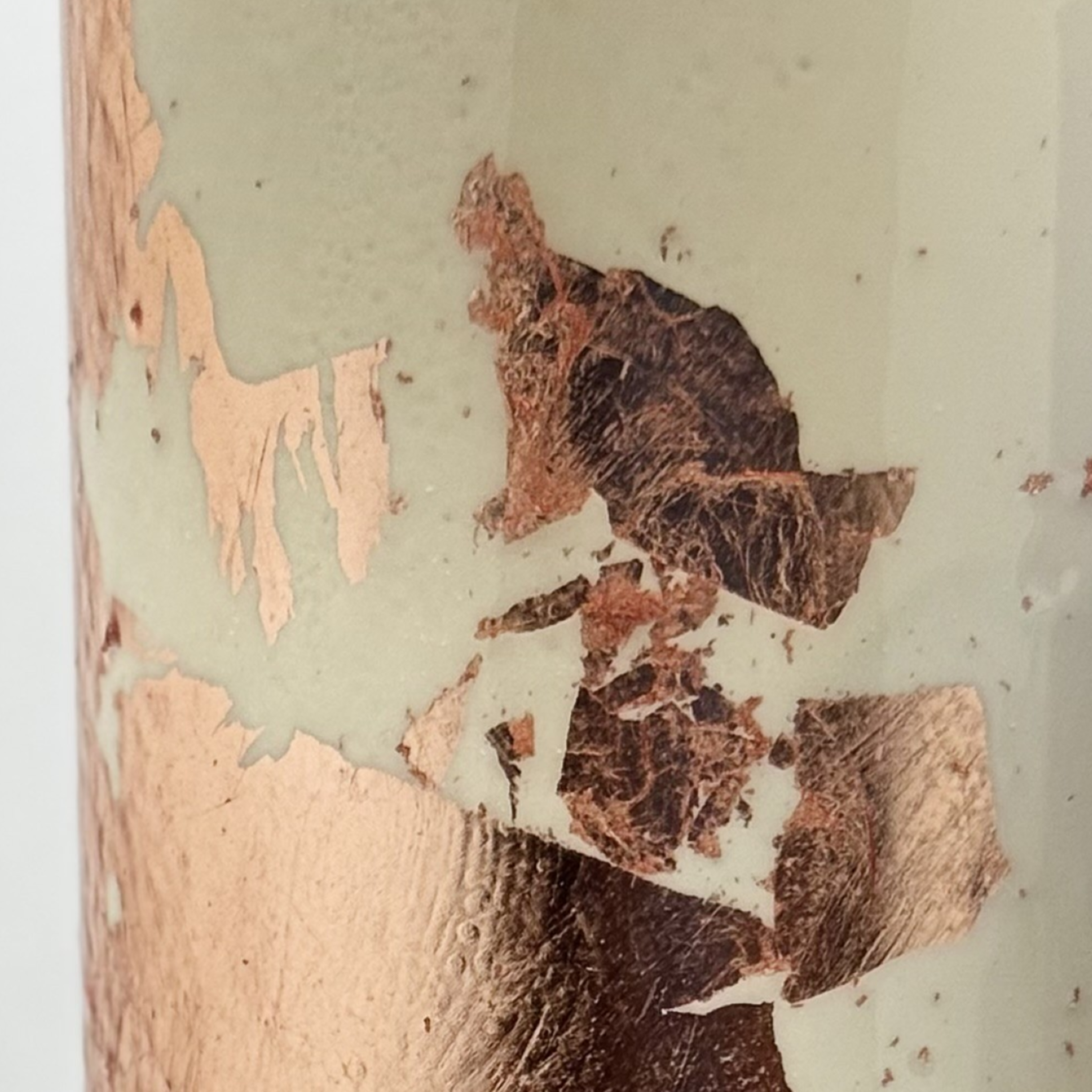 Terra Cotta Copper Glass Vase Collection