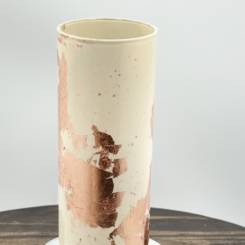 Terra Cotta Copper Glass Vase Collection