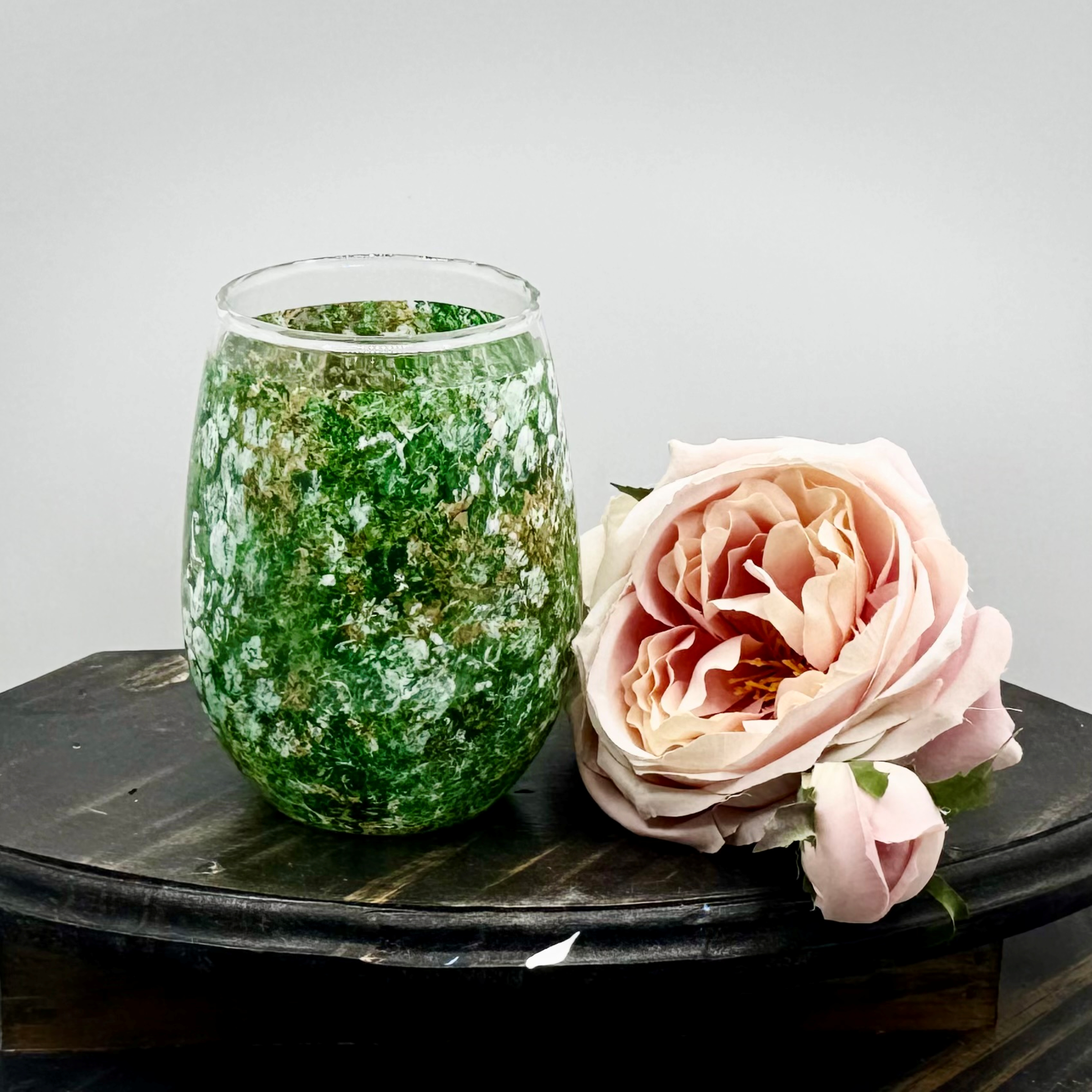 Green Drinking Glass