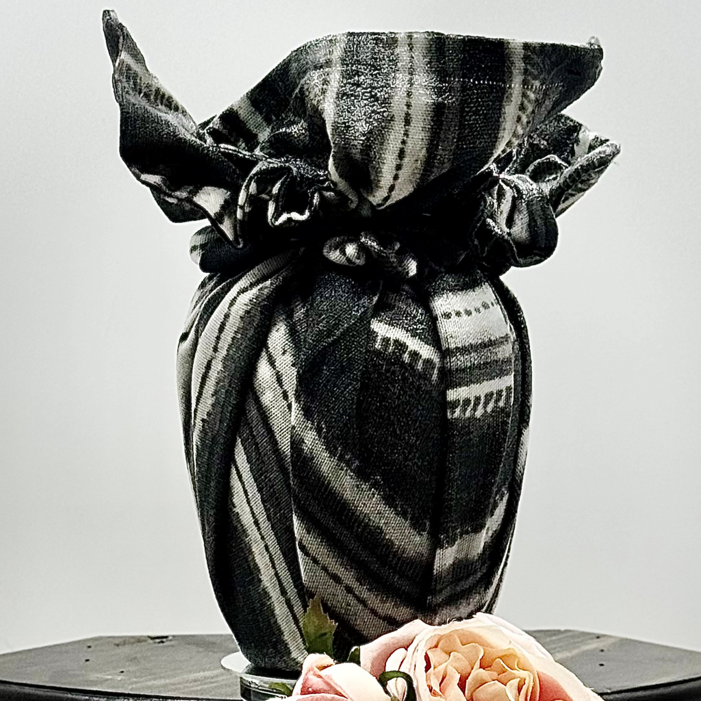 Tribal Bloom Glass Vase