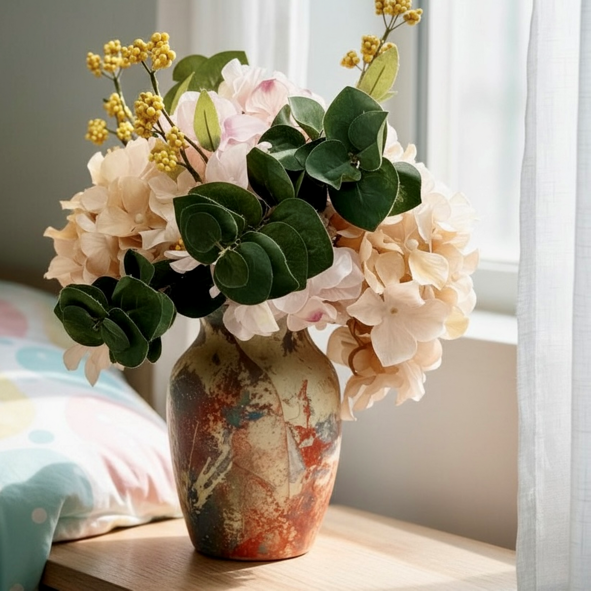 Veined Slate Glass Vase Collection