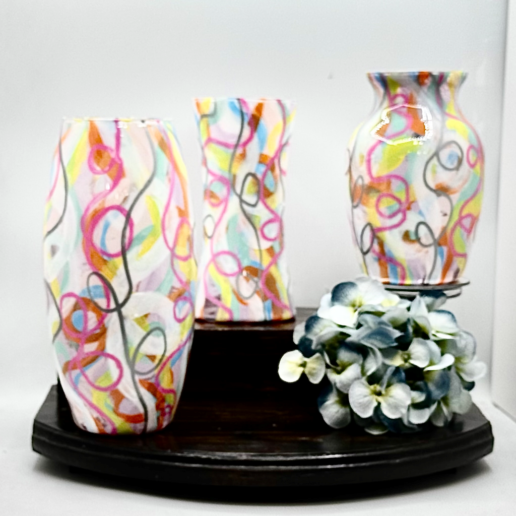Vivid Glass Vase Collection
