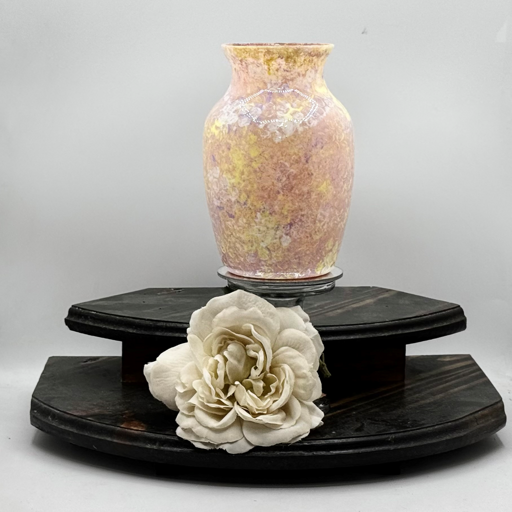 Watercolor Wash Glass Vase Collection