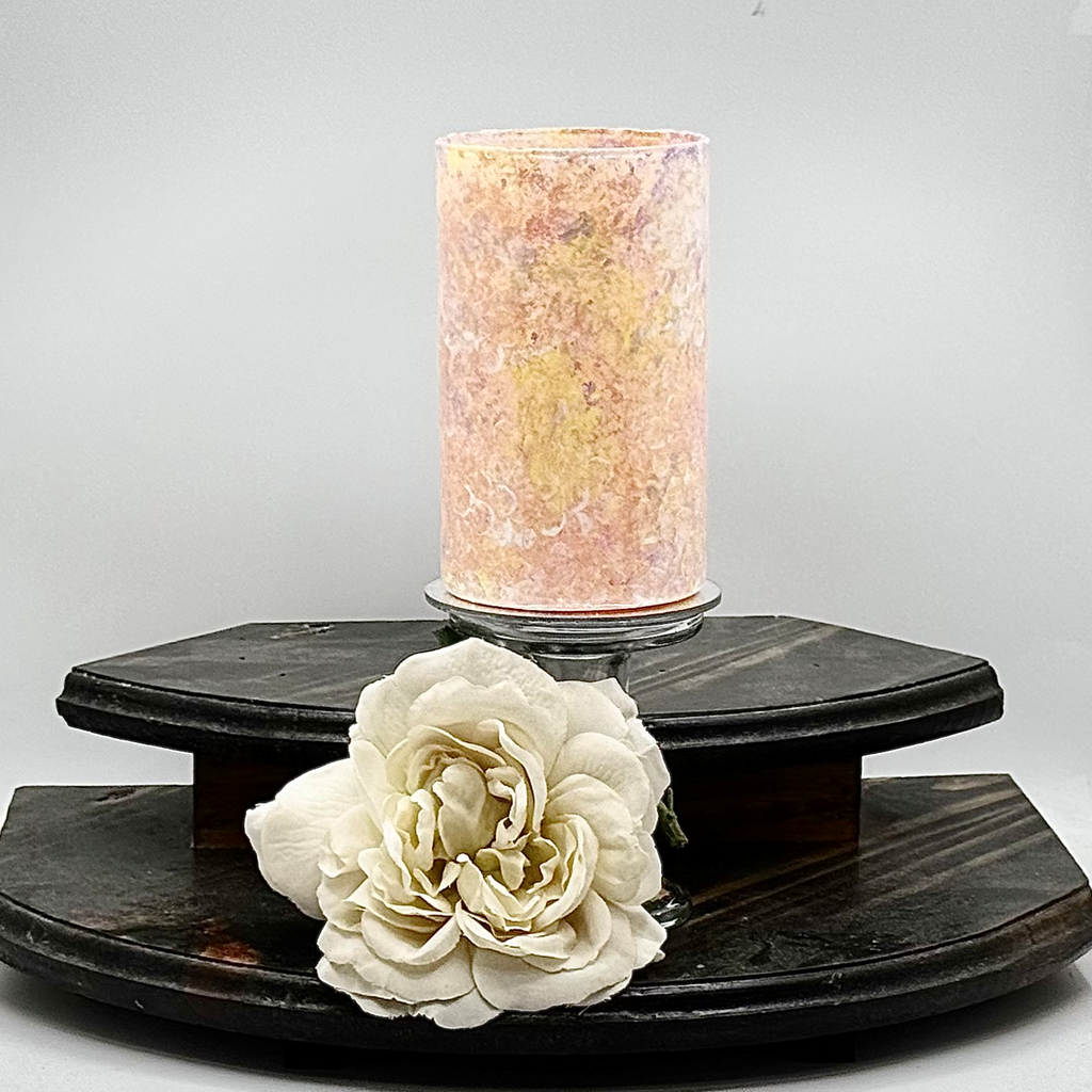 Watercolor Wash Glass Vase Collection